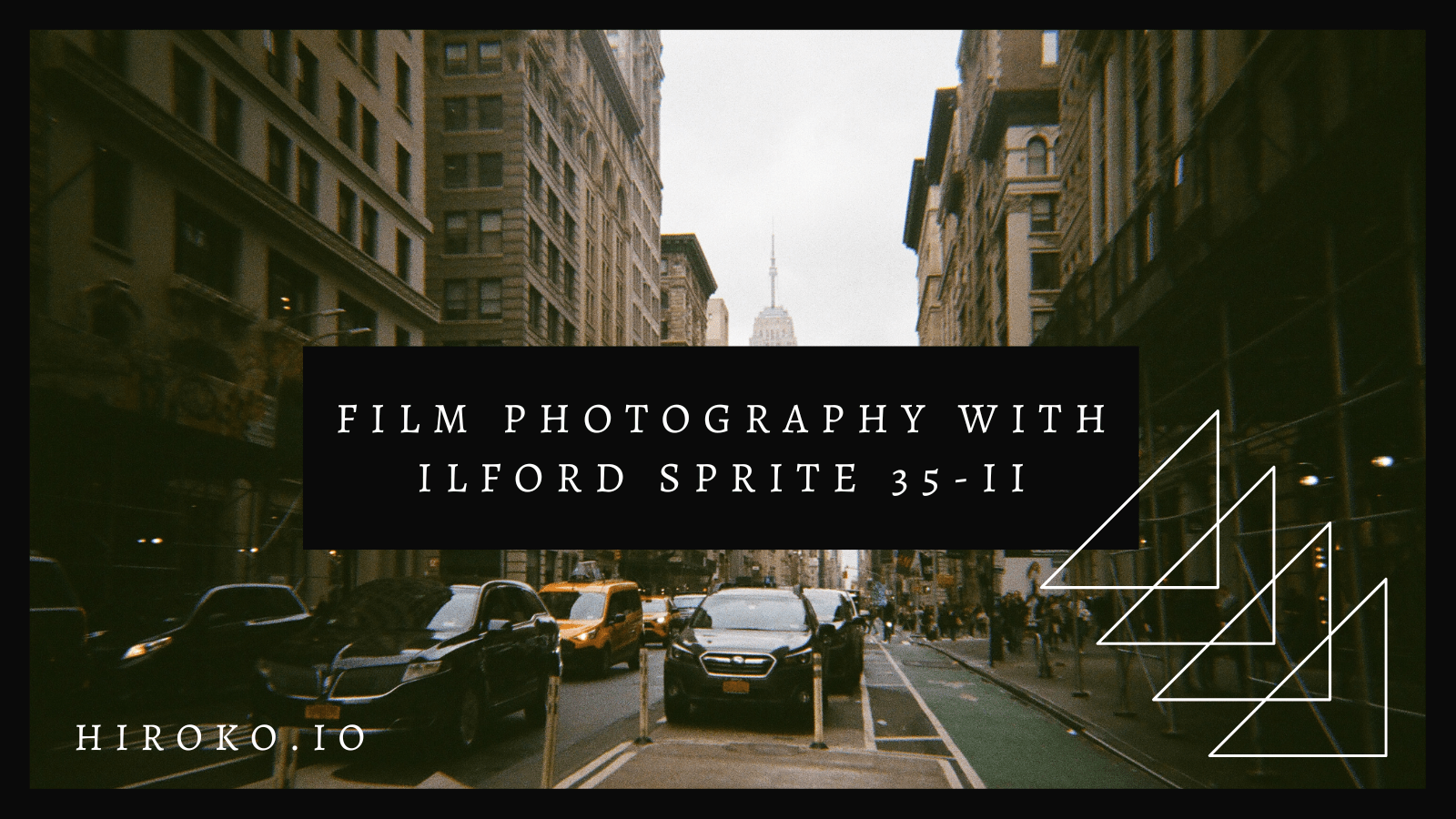 Film photography with Ilford Sprite 35-II