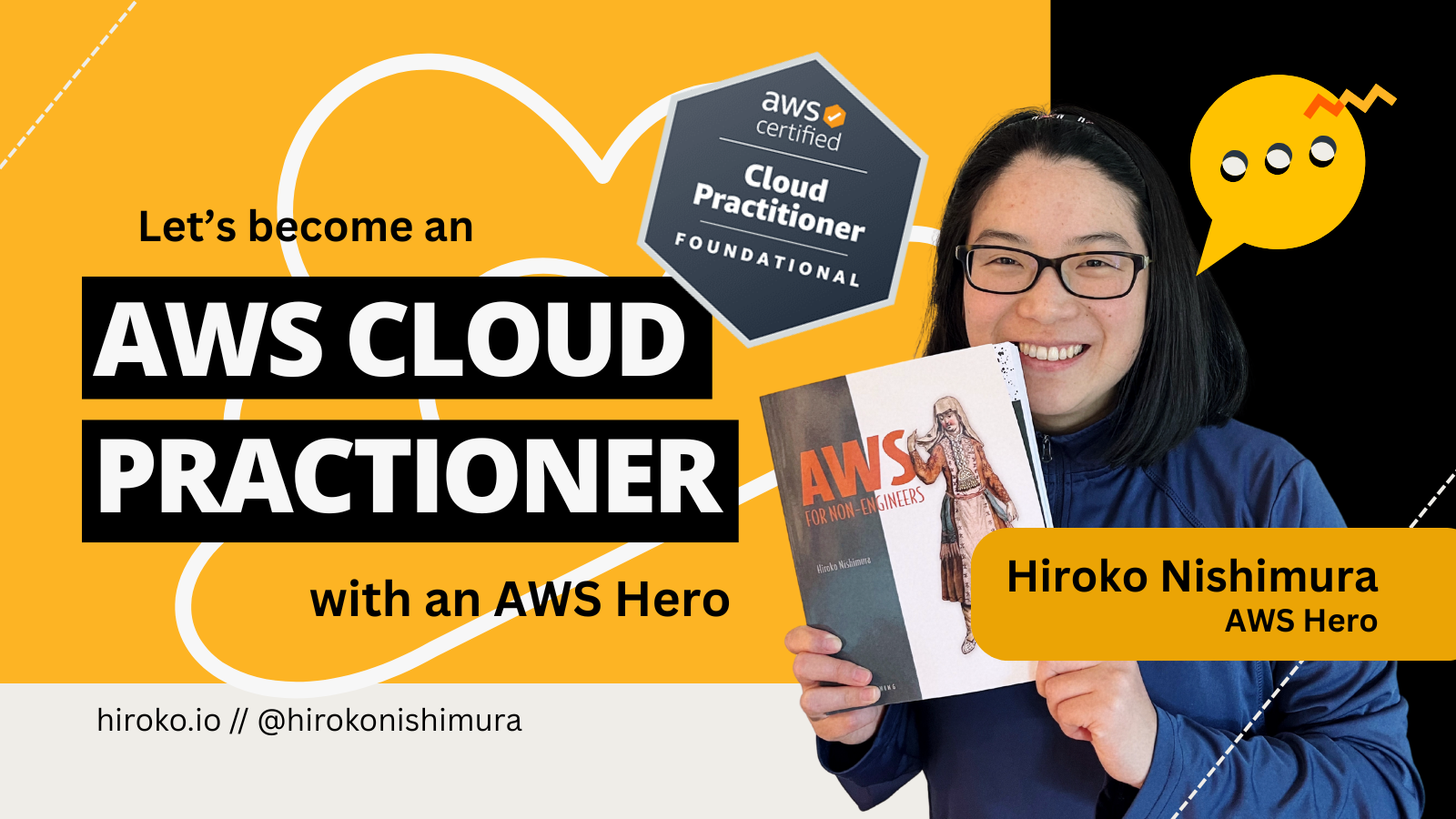 Become AWS Cloud Practitioner with an AWS Hero!