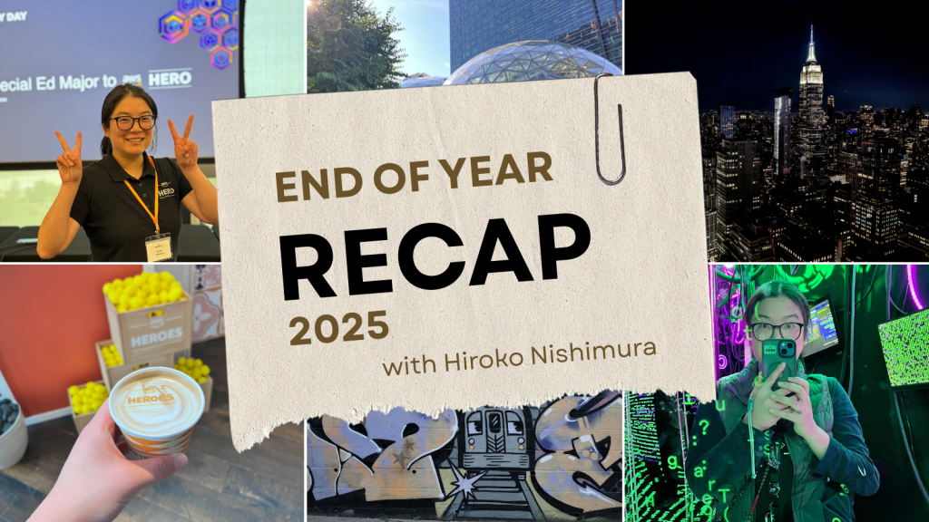 2025 recap with Hiroko Nishimura